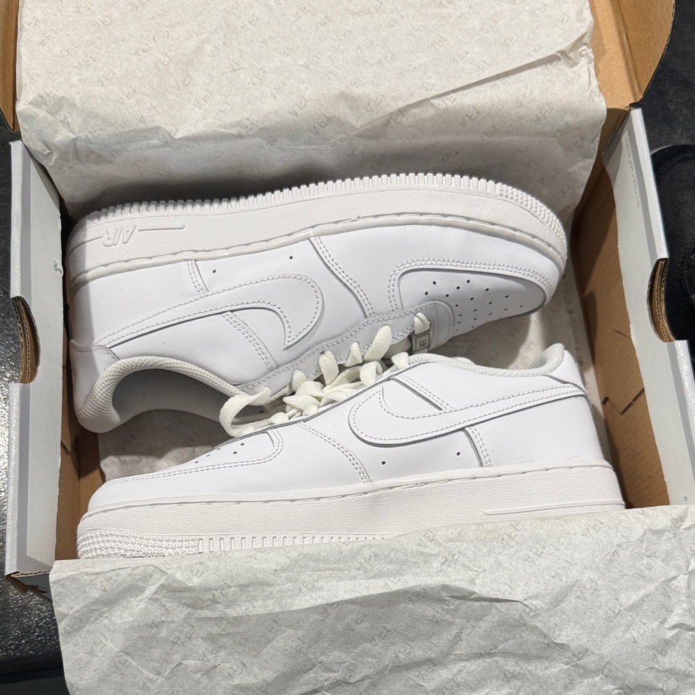 Nike All-White Low-Top Sneakers